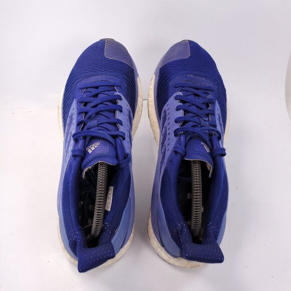Adidas Solar Glide ST Athletic Running Training Shoe Womens Size 8.5 BB6614 Blue - Picture 4 of 9